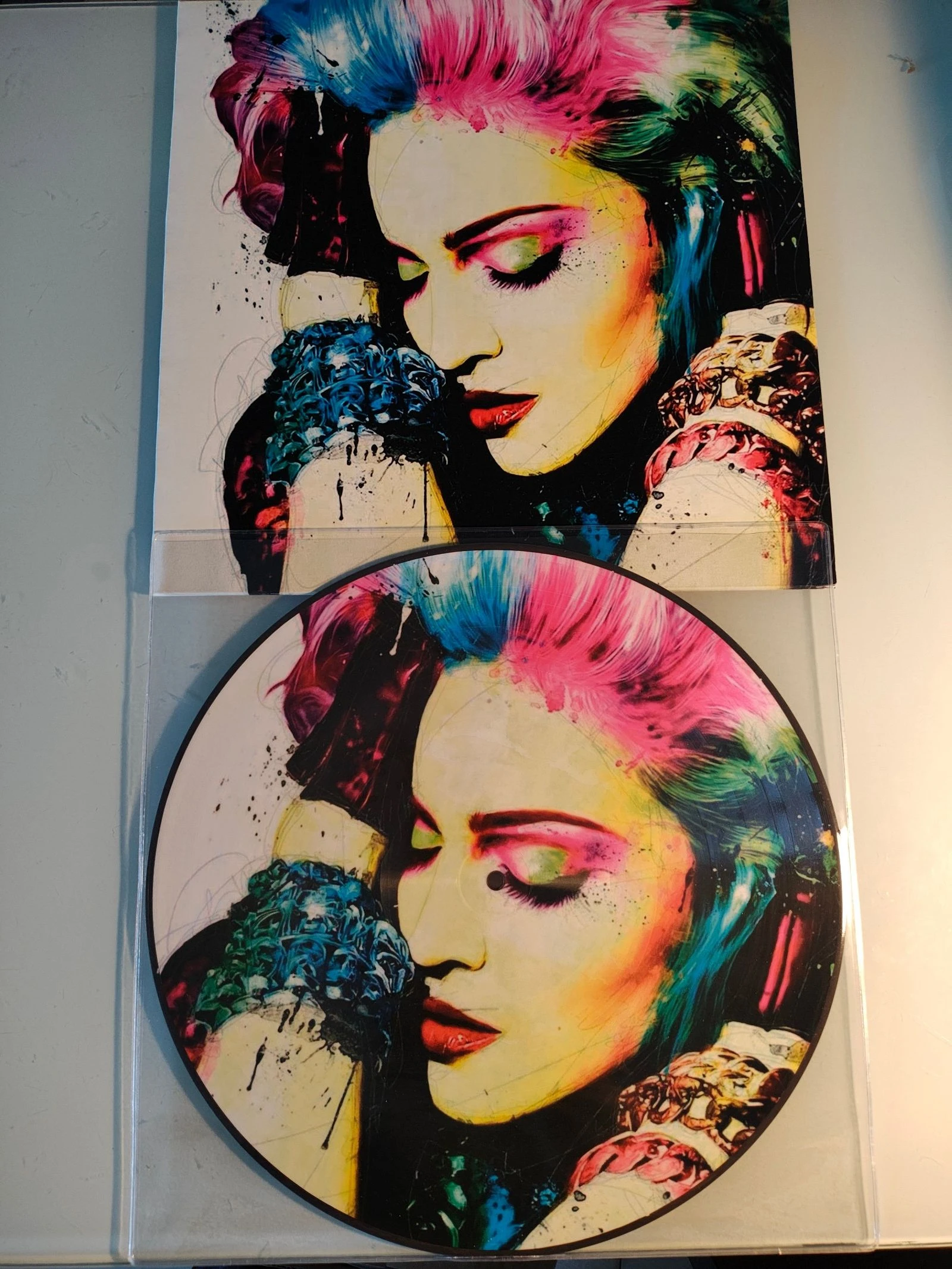 Vinyle picture disque Madonna